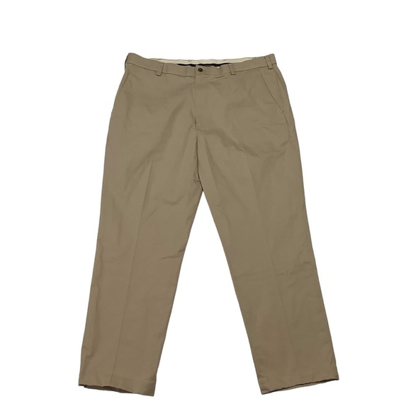 Brooks Brothers Pants Sz 38 / 28 Advantage Chino Stretch Clark Fit Tan - Picture 1 of 10